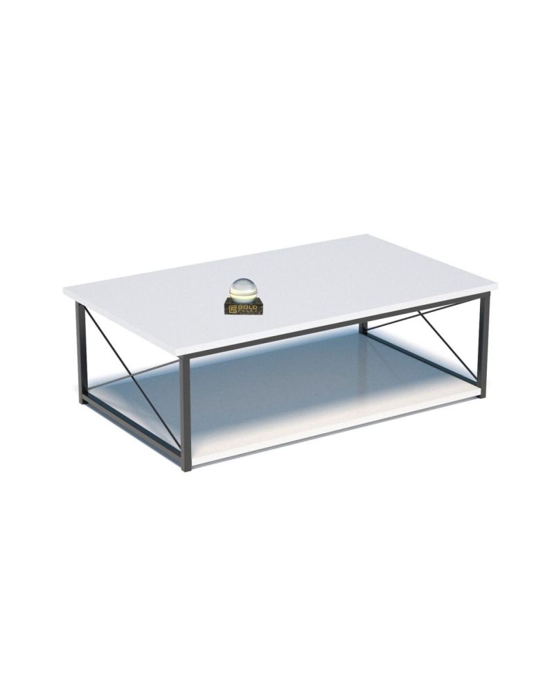 Goldfalez Double Orta Sehpa Beyaz 90x50 cm