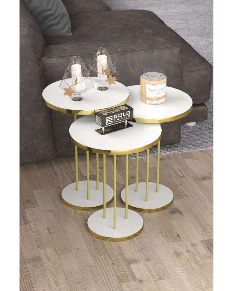 Goldfalez Gold Terra Zigon Beyaz 3'lü