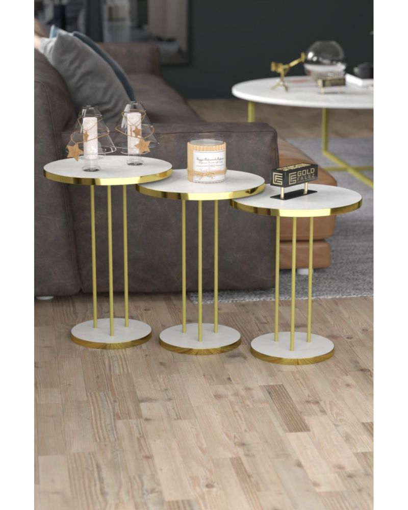 Goldfalez Gold Terra Zigon Beyaz 3'lü