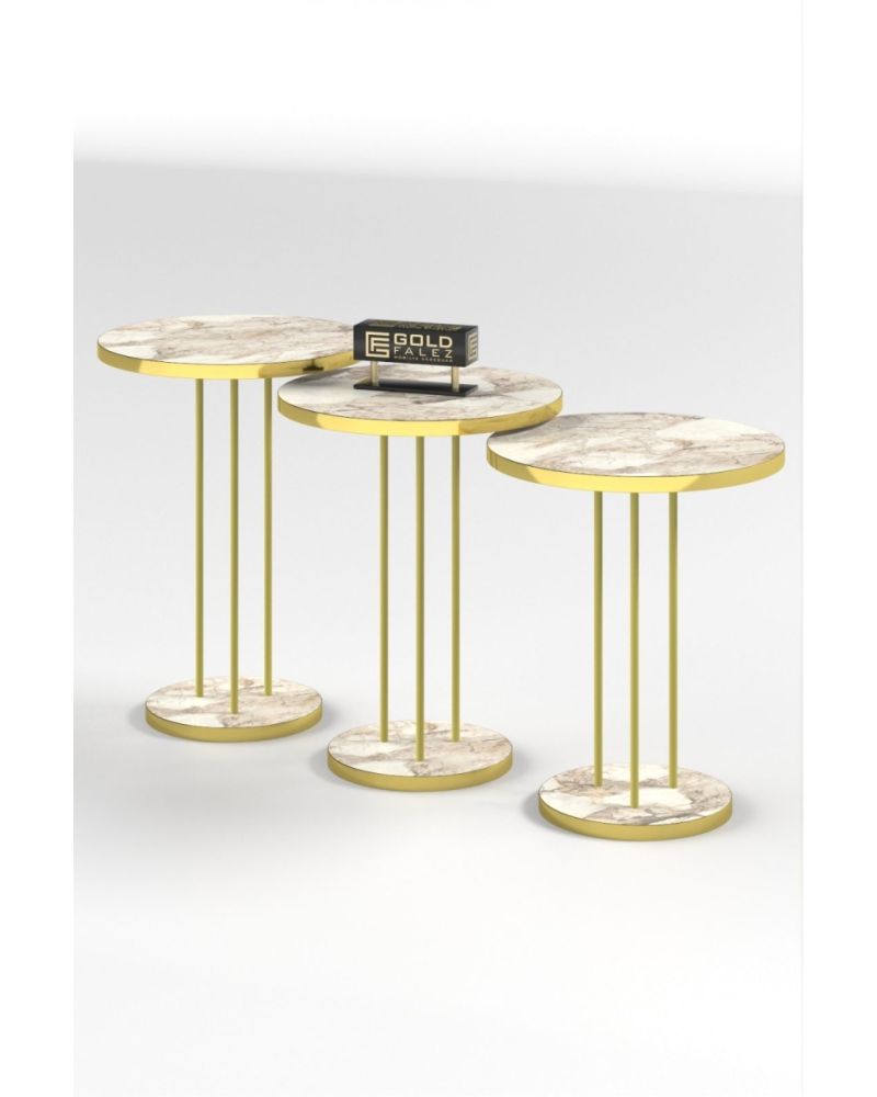 Goldfalez Gold Terra Zigon Efes Beyaz 3'lü