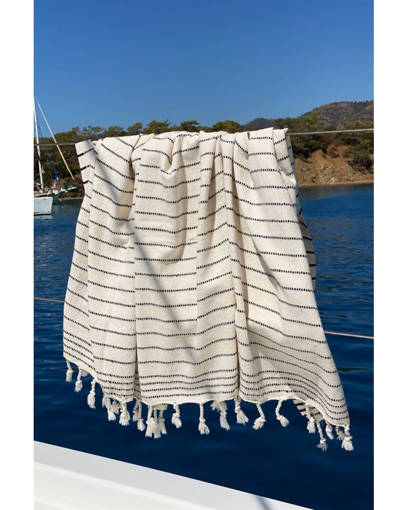 Capri Peştemal - Siyah