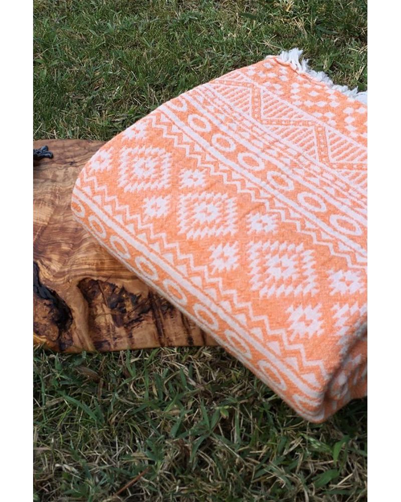Cicim Kilim Peştemal - Turuncu