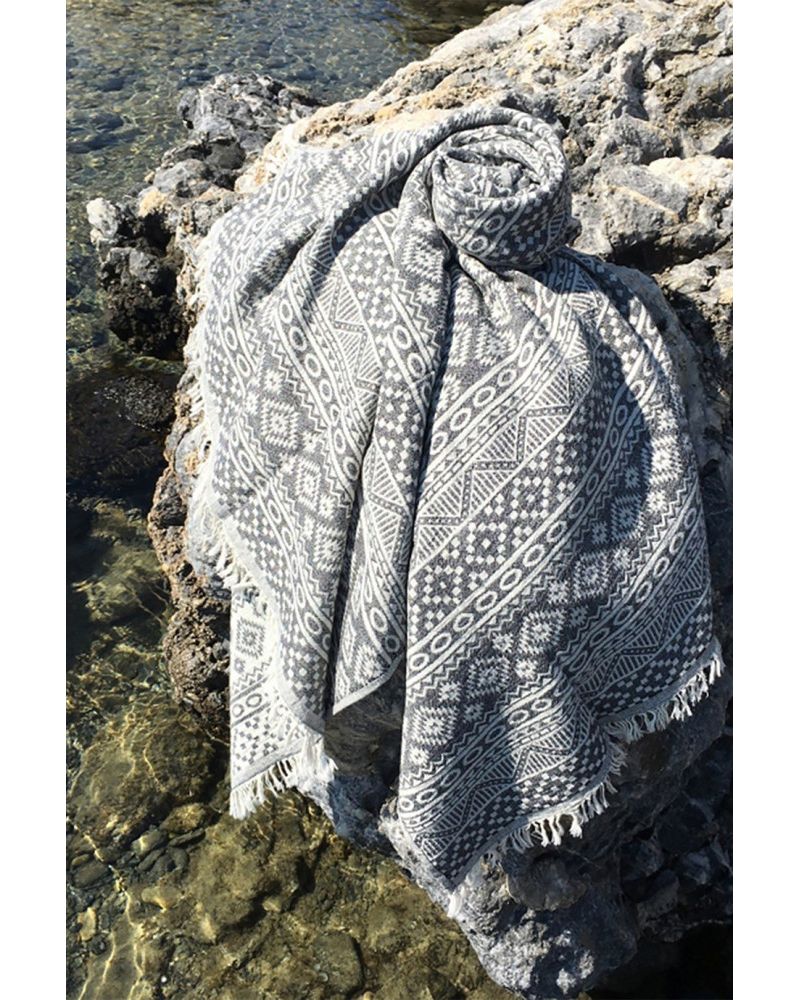 Cicim Kilim Peştemal - Siyah