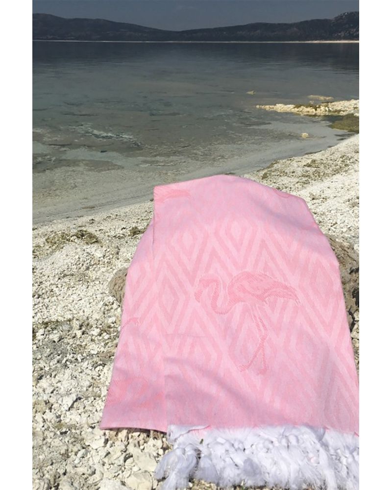 Flamingo Peştemal - Pembe
