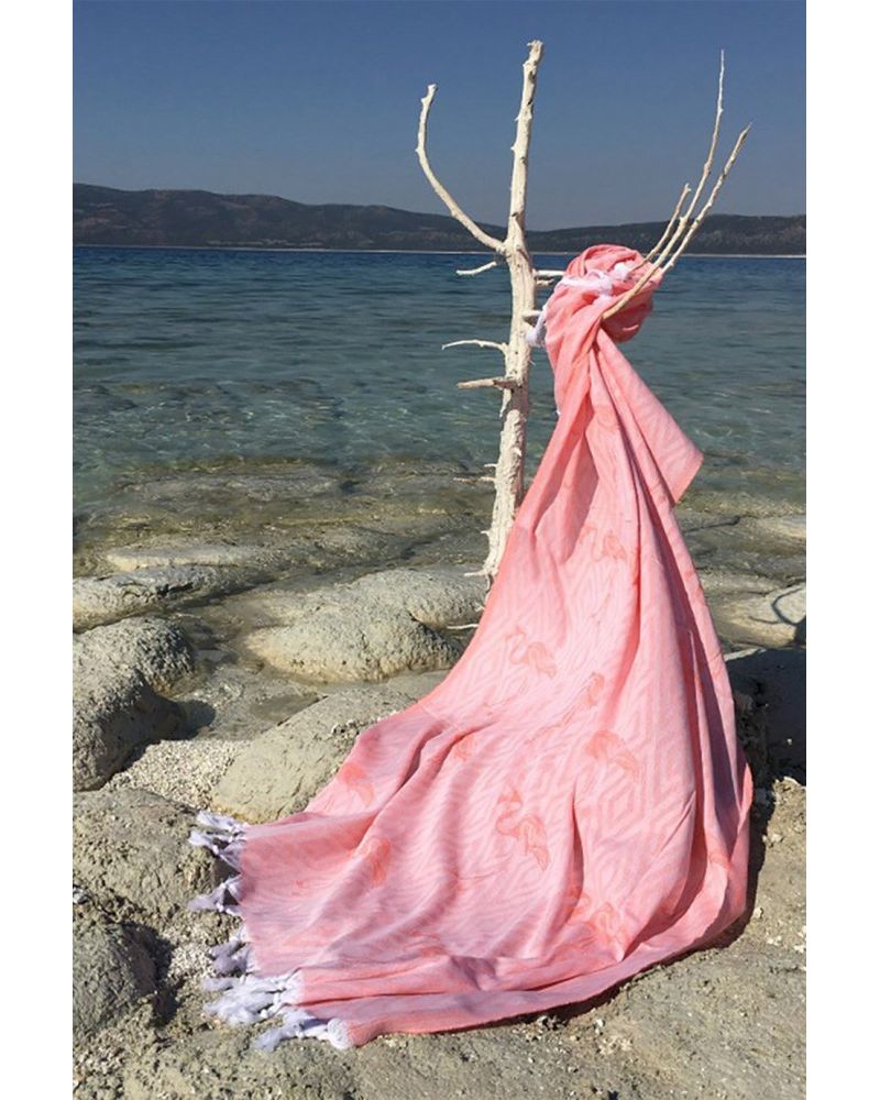 Flamingo Peştemal - Somon