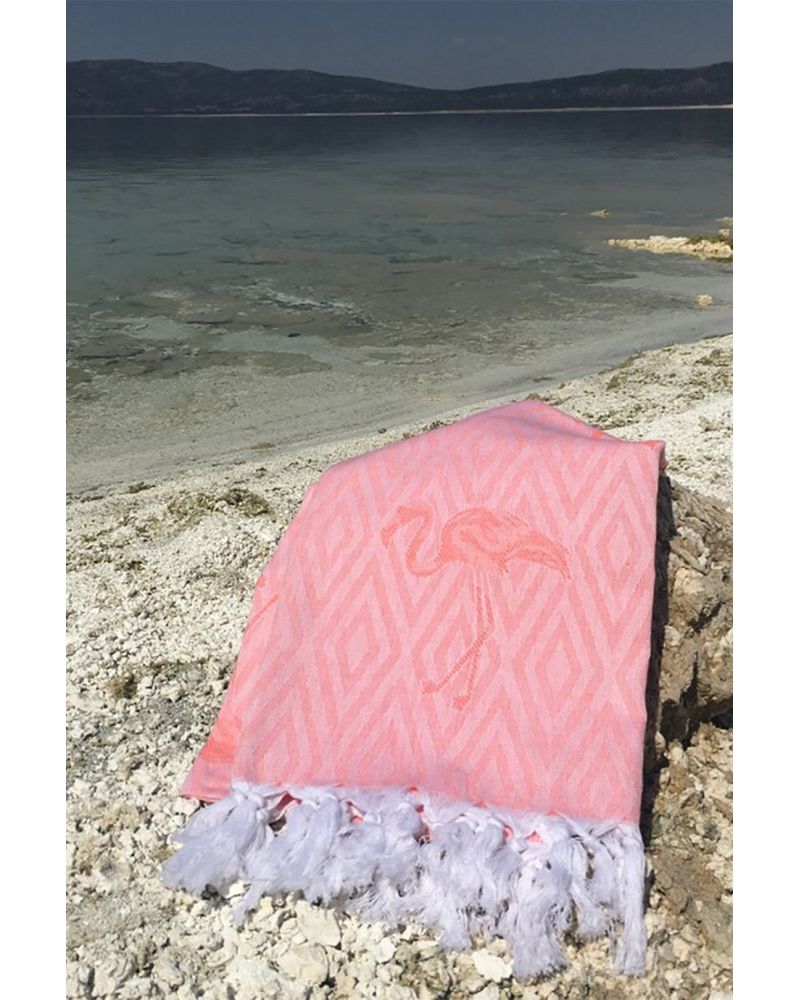 Flamingo Peştemal - Somon