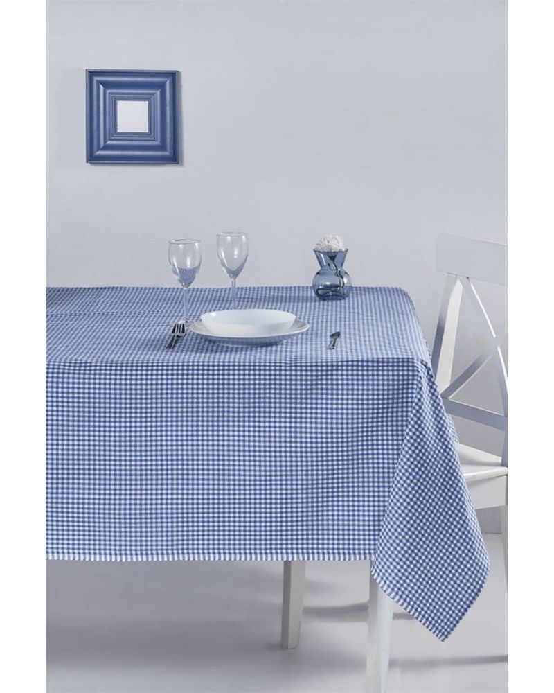 Pöti Kareli Masa Örtüsü - Mavi