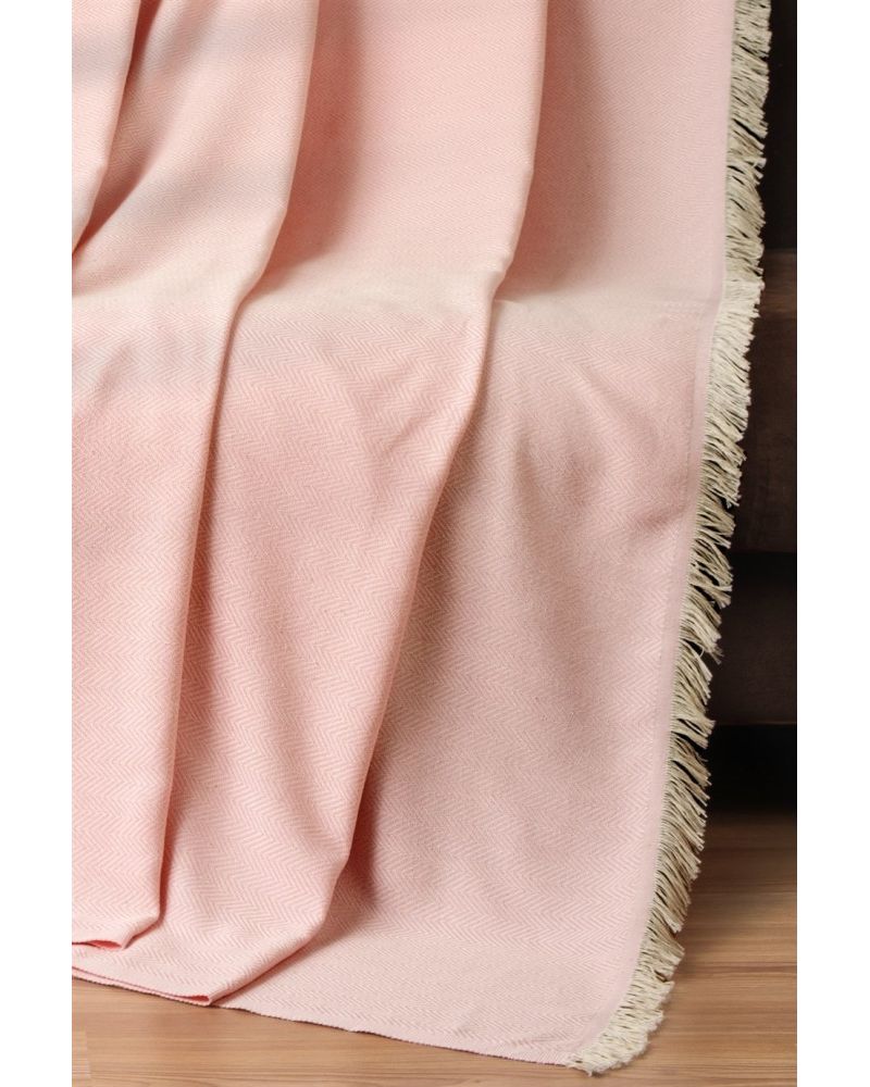 Sandy Koltuk Örtüsü - Pembe