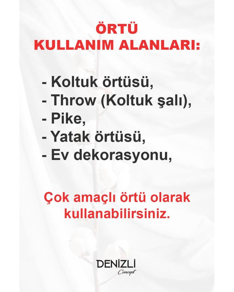 Sandy Koltuk Örtüsü - Pembe