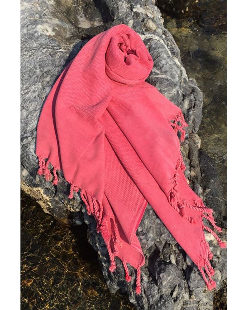 Taşlanmış Peştemal - Pembe