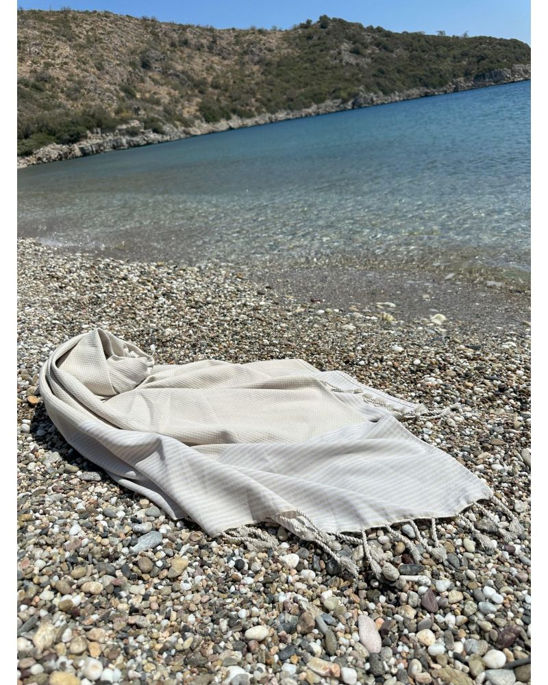 Selge Peştemal - Bej
