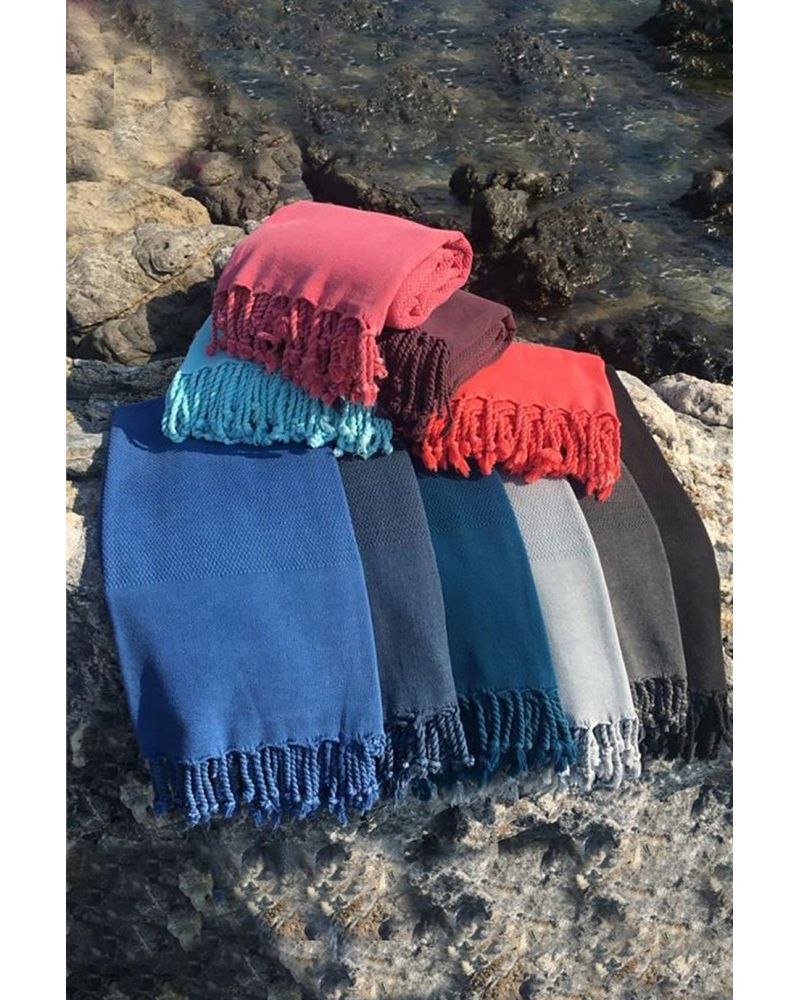 Taşlanmış Peştemal - Siyah