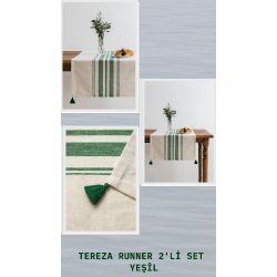 Tereza Runner 2'li Set - Yeşil