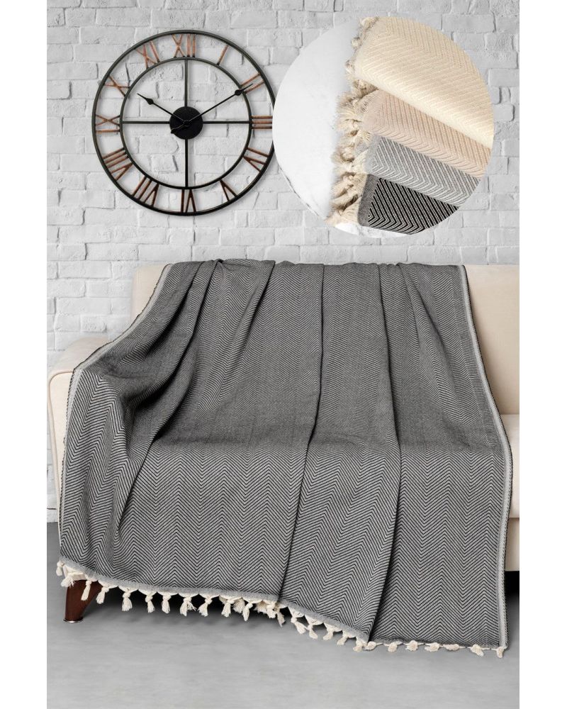 Trendy Koltuk Örtüsü - Siyah