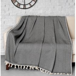 Trendy 2'li Set Koltuk Örtüsü - Siyah