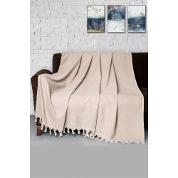 Trendy Koltuk Örtüsü - Bej