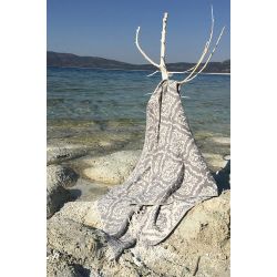 Barok Peştemal - Gri