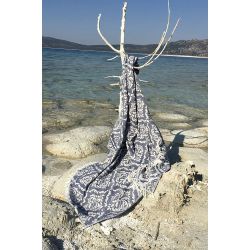 Barok Peştemal - Lacivert