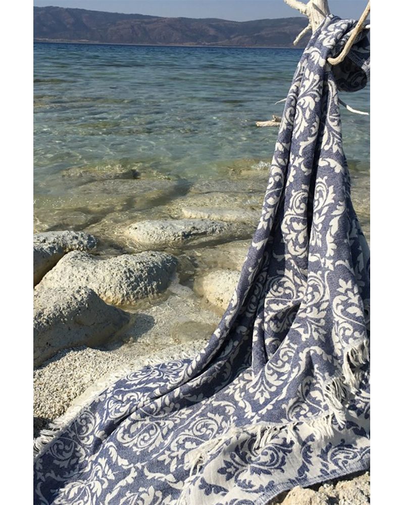 Barok Peştemal - Lacivert