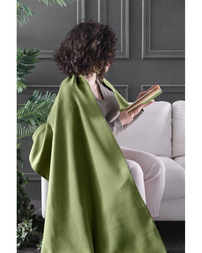 Bloom Polar Omuz Şalı - Haki Yeşil