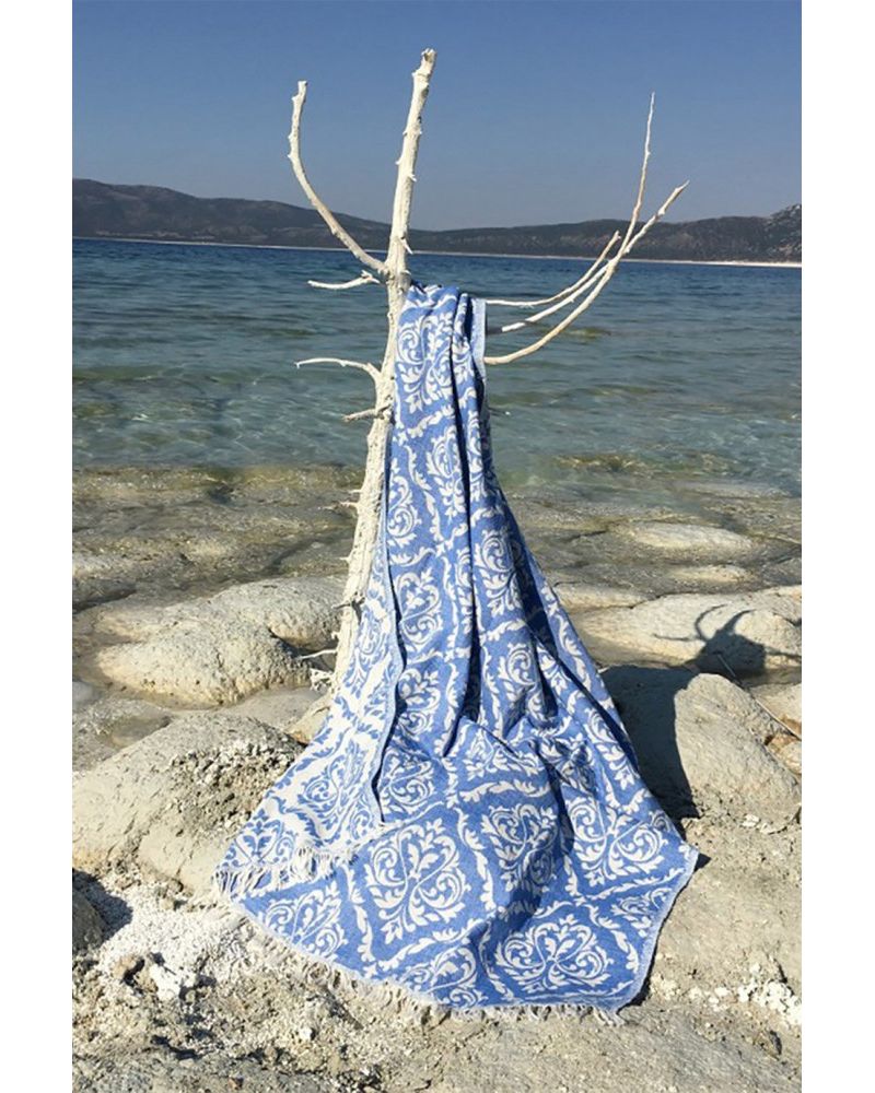 Barok Peştemal - Mavi