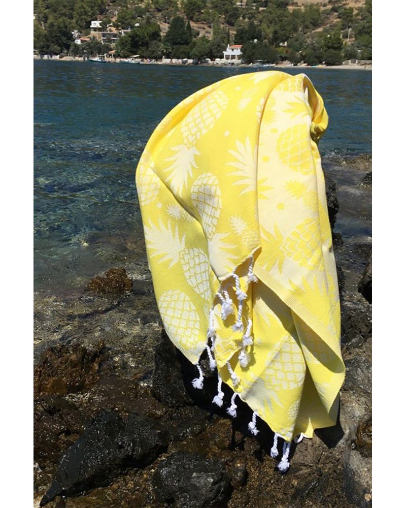 Ananas Peştemal - Sarı