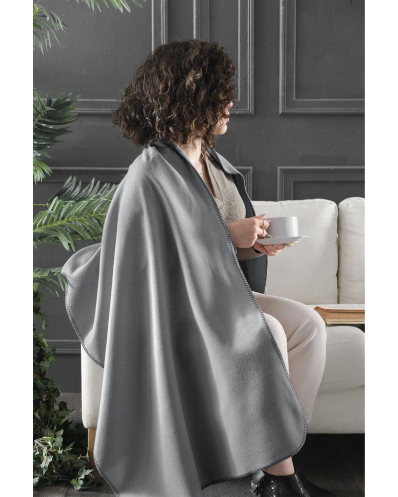 Bloom Polar Omuz Şalı - Gri