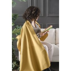 Bloom Polar Omuz Şalı - Hardal