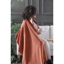 Bloom Polar Omuz Şalı - Kiremit