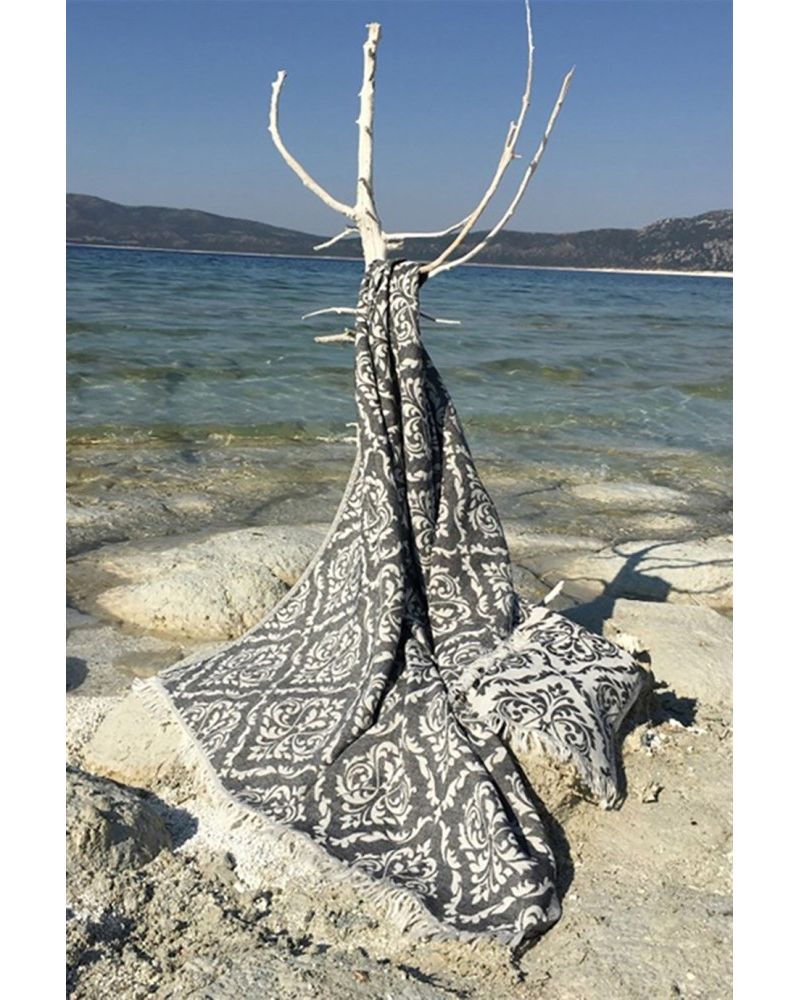 Barok Peştemal - Siyah
