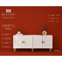 Merta Konsol 4 Kapaklı Modern Konsol