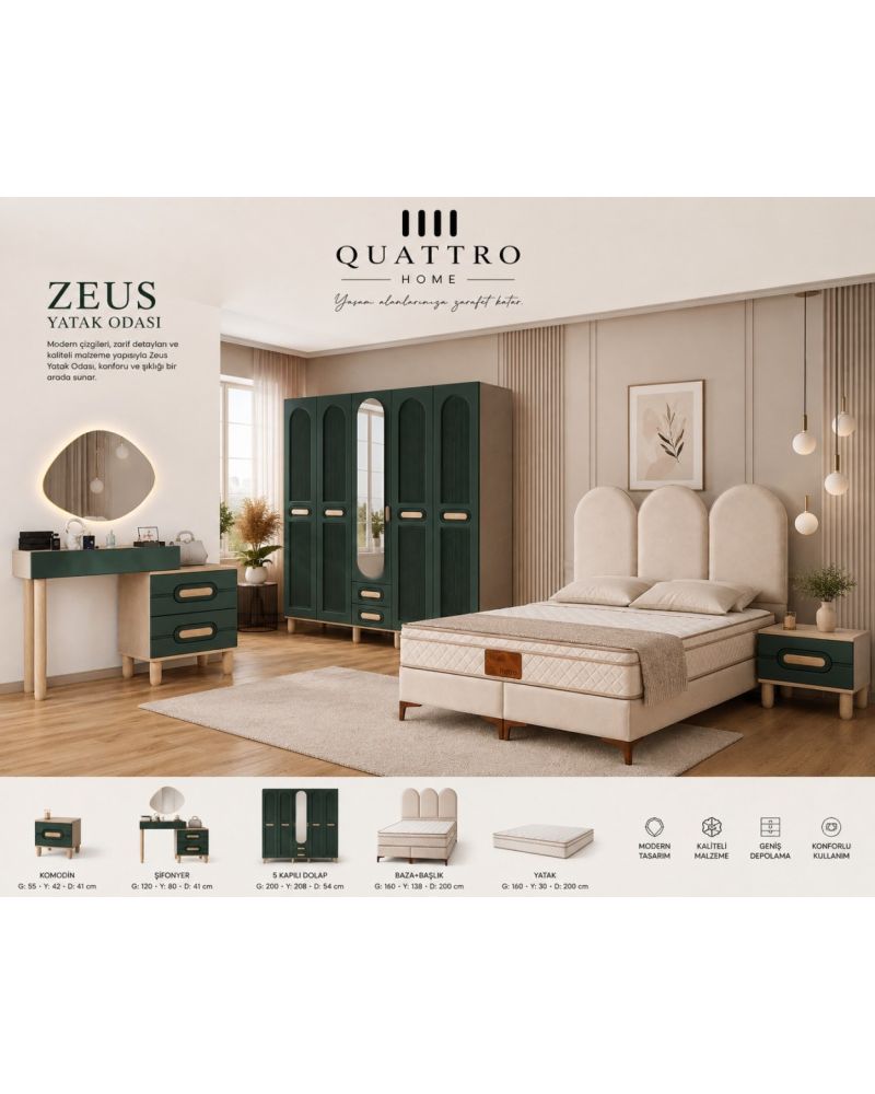 Zeus Yatak Odası Takımı