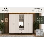 Petra 5 Kapılı Aynalı Dolap