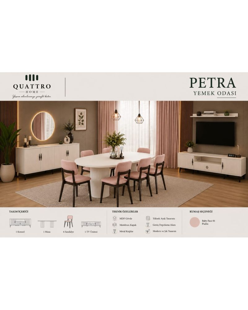 Petra Yemek Odası Takımı