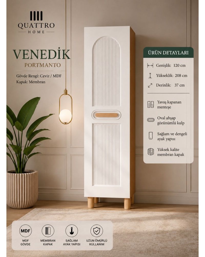 Venedik Portmanto Tekli Blok