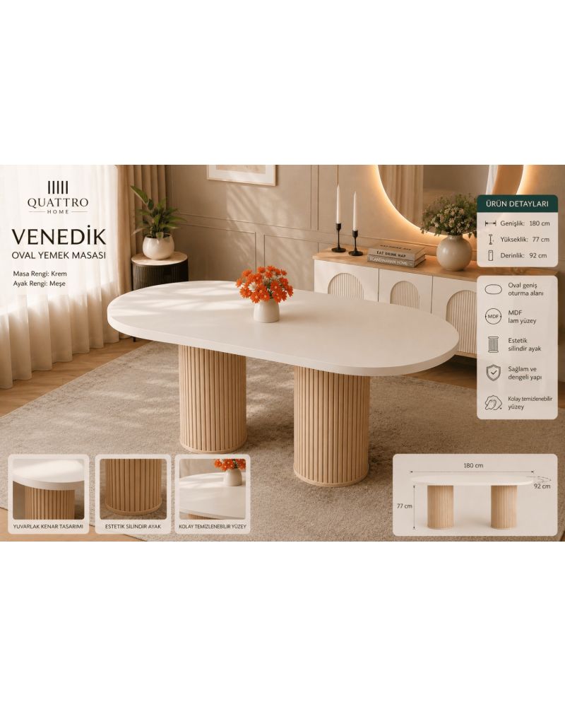 Venedik Yemek Masası