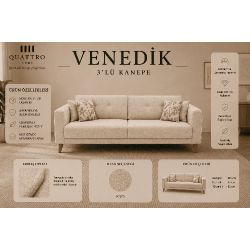 Venedik 3’lü Kanepe