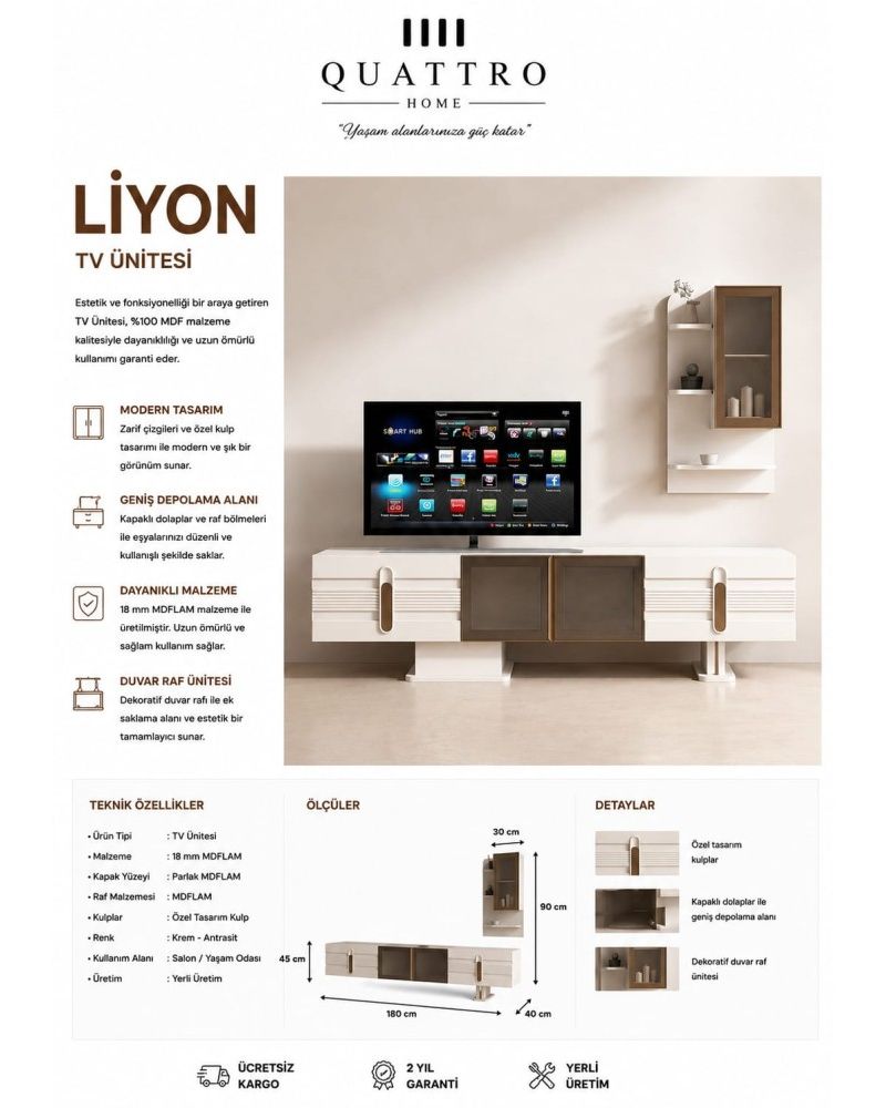Liyon TV Ünitesi