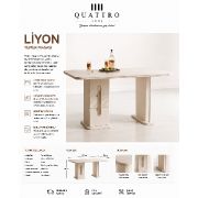 Liyon Yemek Masası