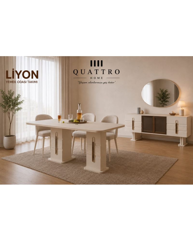 Liyon Yemek Odası Takımı
