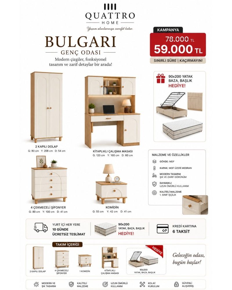 Bulgari Genç Odası Kampanyası