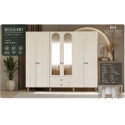 Bulgari 6 Kapılı Aynalı Dolap