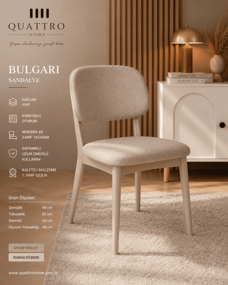 Bulgari Sandalye