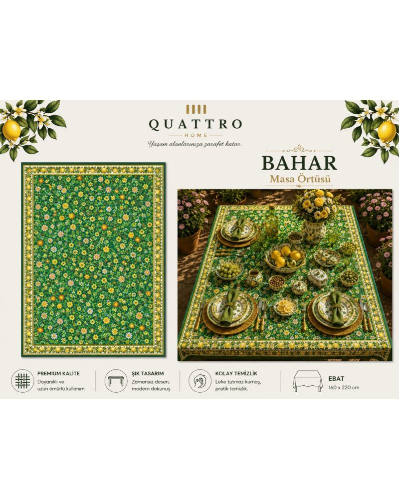 Quattro Home Bahar Masa Örtüsü