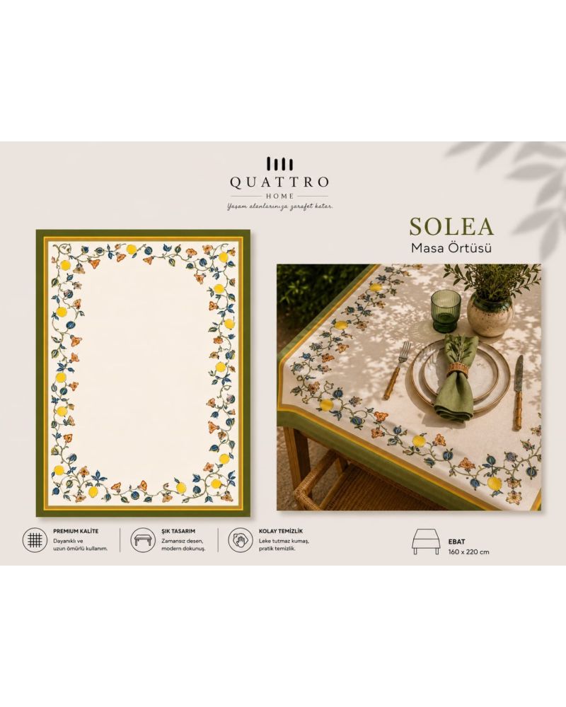 Quattro Home Solea Masa Örtüsü