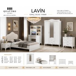Quattro Home Lavin 5 Parça Genç Odası Takımı