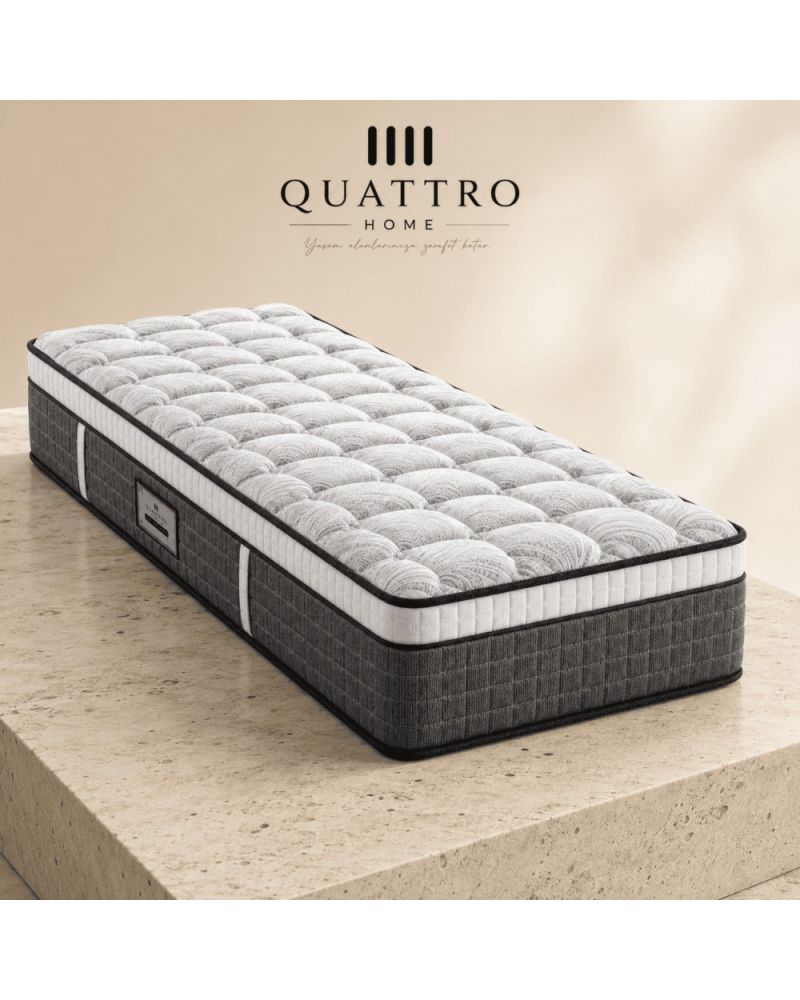 Lorien Tek Kişilik Full Ortopedik Luxury Paket Yaylı Yatak