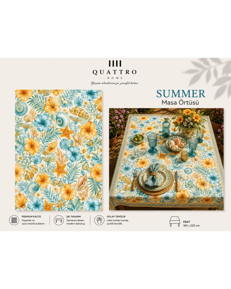 Quattro Home Summer Masa Örtüsü