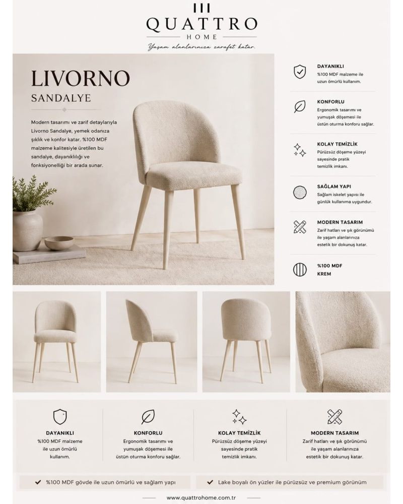 Livorno Yemek Odası Takımı
