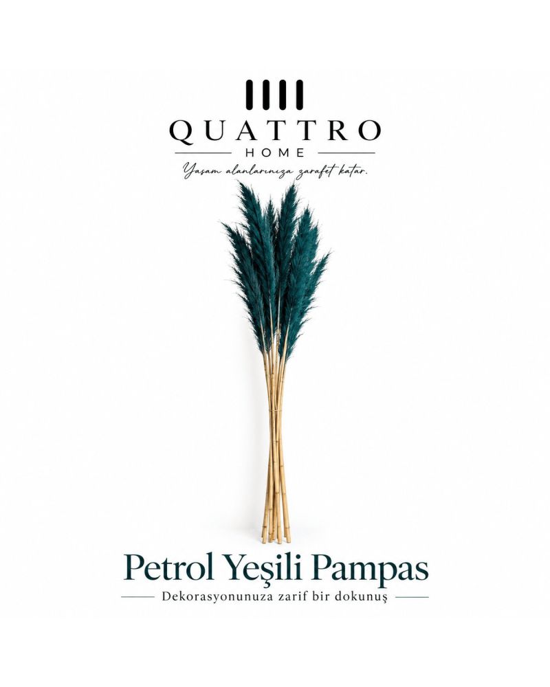 Pampas Otu Dekoratif Çiçek Seti 95 cm-10 LU ( 5 paket )